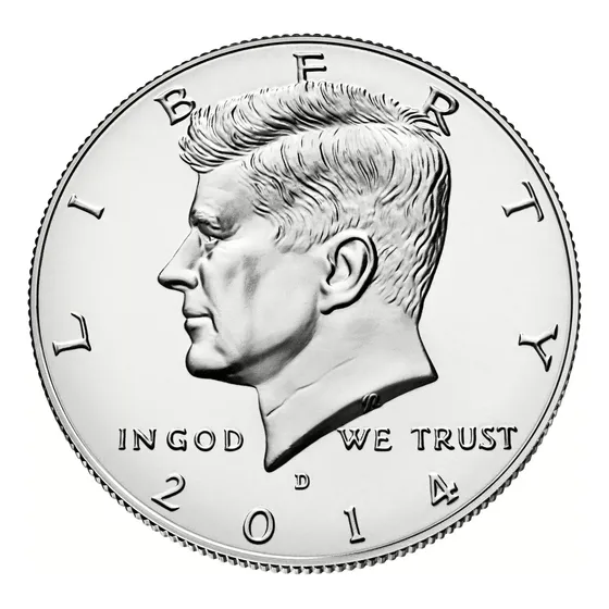 Half Dollar 2014 Kennedy P Y D Unc