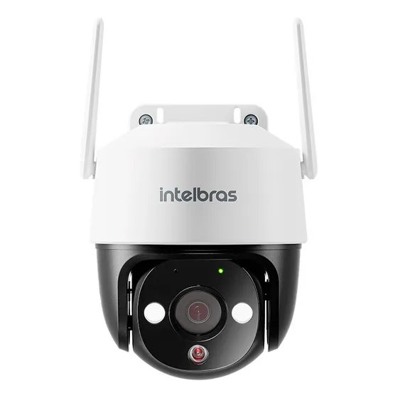 Câmera Inteligente Im7 + 3mp De Resolução Branca Intelbras