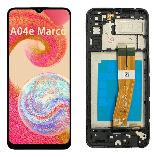 Pantalla Para Samsung A04e Con Marco  A042m A042m/ds A042f