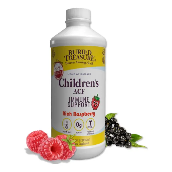 Suplemento Buried Treasure Children's Acf 473ml Para Apoyar