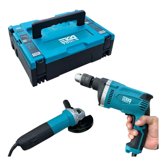 Combo Taladro Percutor 1/2 850w + Pulidora 5 Pulgadas 1100w