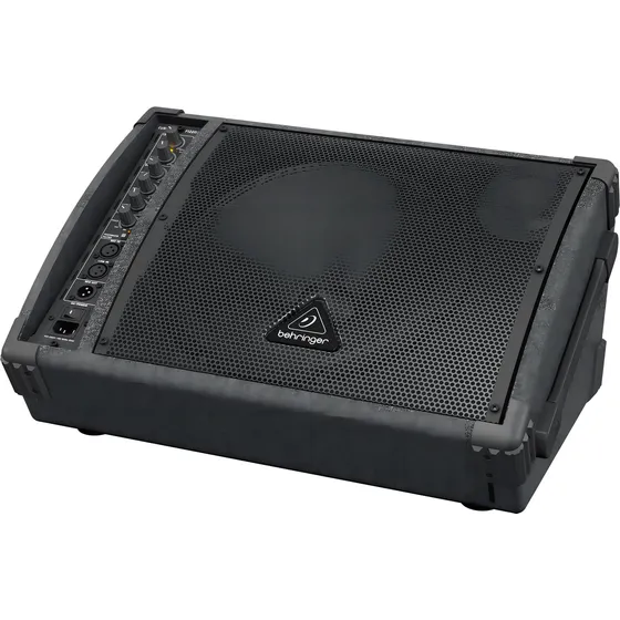 Alto-falante biamplificado instantâneo Behringer F1220d+cor preta