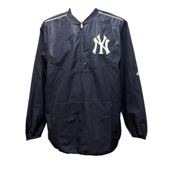Sudadera Rompevietos Majestic Mlb Beisbol Yankees Nueva York