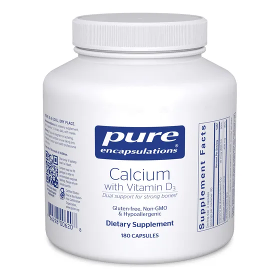 Suplemento Dietético Pure Encapsulations Calcium Con Vitamin