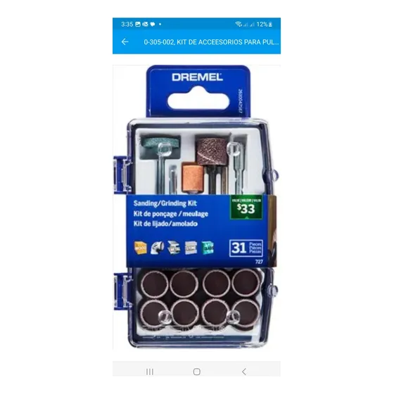 Dremel Kit Para Trabajar Metal