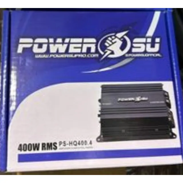 Planta Peq 400.4 Rms Power Su 4 Canal Auto Camionet Cod. 256