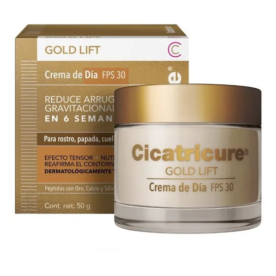 Cicatricure Gold Lift Crema De Dia Fps30 Antiarrugas 50g Momento de aplicación Día Tipo de piel Pieles maduras