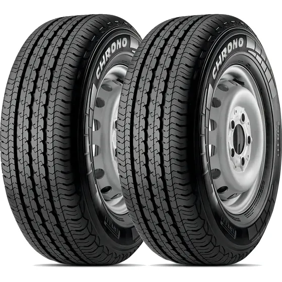 Kit 2 Pneus 225/75R16C Pirelli Chrono 118R Aro 16