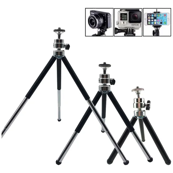 Mini Tripode Ajustable Para Camara Y Webcam Generic