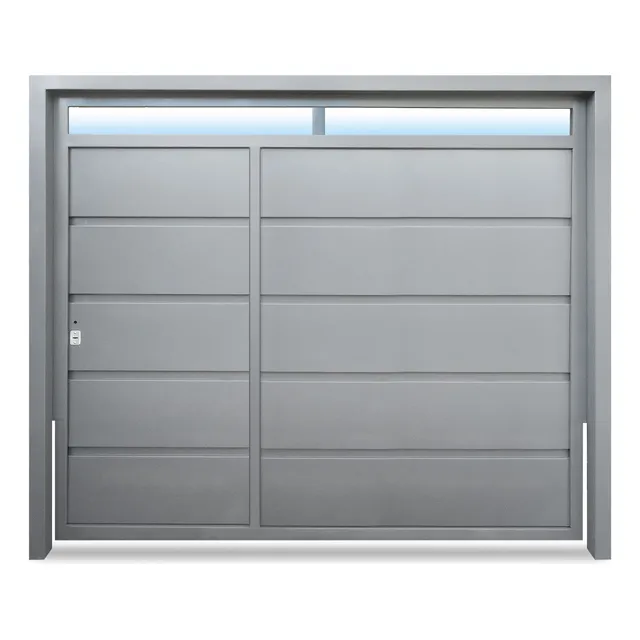 Porton Levadizo Manual Con Puerta Y Ventiluz
