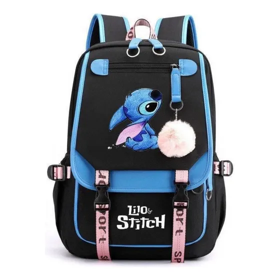 Mochilas Stitch! Entrega Inmediata! Usb, Y Accesorios! 