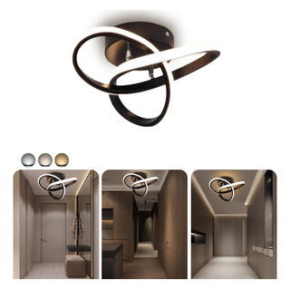 Lámpara De Techo Led Moderna Curva De 22w Para Comedor Lámpara De Techo Led Moderna Curva De 22w Para Comedor
