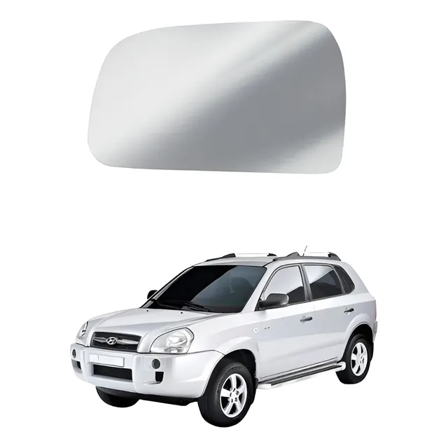 Lente Espelho Retrovisor Tucson 04/17 - Le S/ Base - Convexo