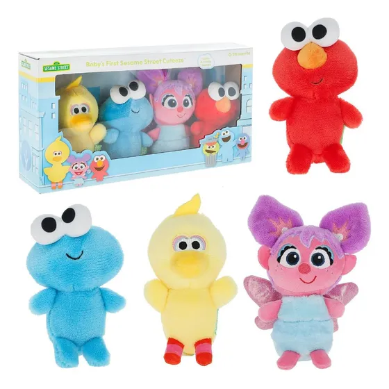 Crianças Preferidas Sesame Street Elmo Plush, Cookie Monster