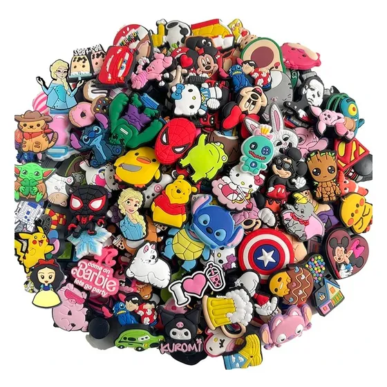 Pack 25 Charms Compatibles Con Crocs Sorpresa Aleatorios