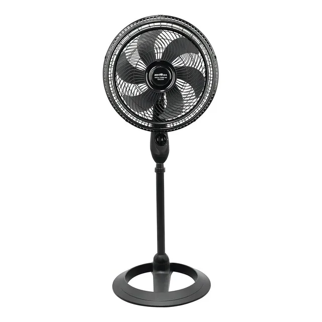 Ventilador De Coluna Mega Turbo 40 Preto 135W Britânia 127V
