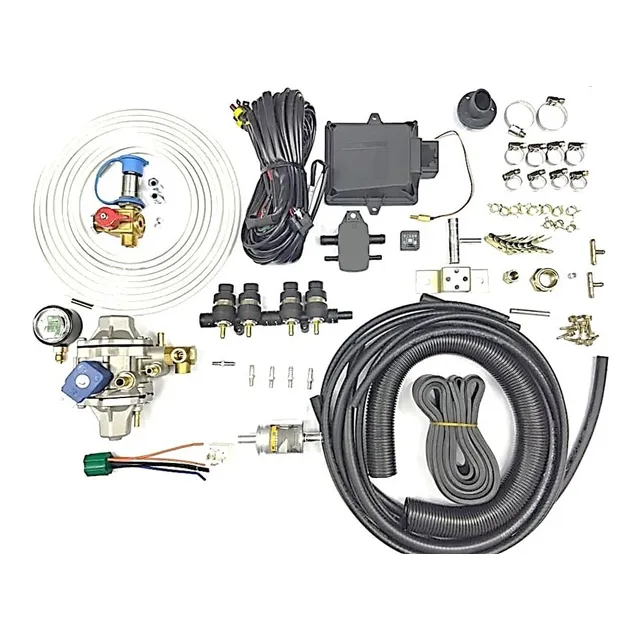Sistema De Gas Natural Vehicular Lovato 4 Cilindro Inyección