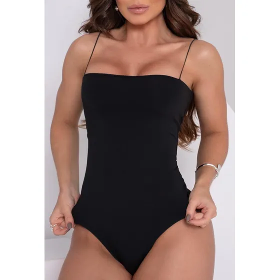 Body Reto Alcinha Básico Modelador Versátil
