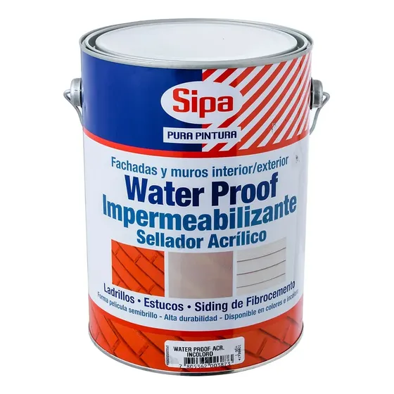 Impermeabilizante 1gl Ladrillo Wateproof Sipa