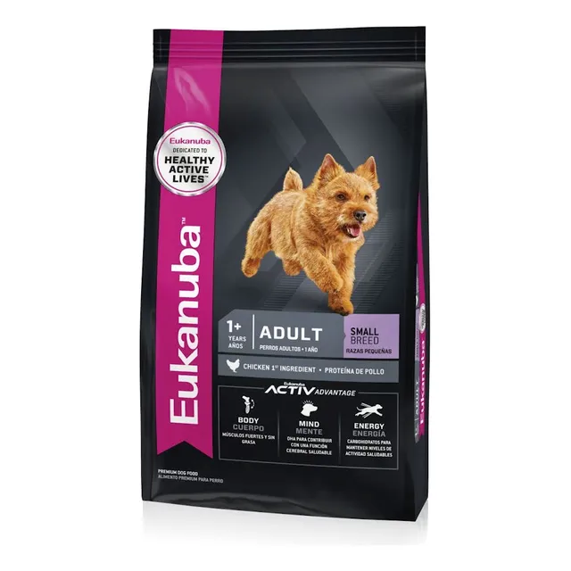 Alimento Eukanuba Adult Raza Mediana para perro adulto de raza pequeña sabor mix de 15 kg
