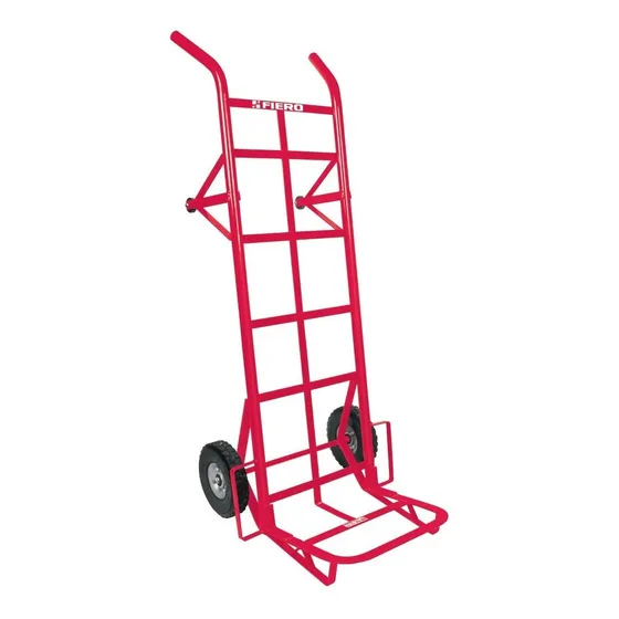 Diablo De Carga De 450 Kg, Ruedas Sólidas,doble Balero 44479