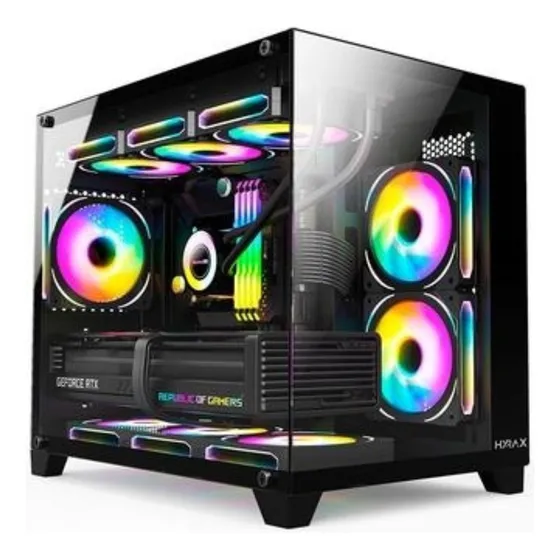 Pc Gamer Aquário Core I5 12400f, Rtx 4060 Ti, 32gb, Ssd 1tb
