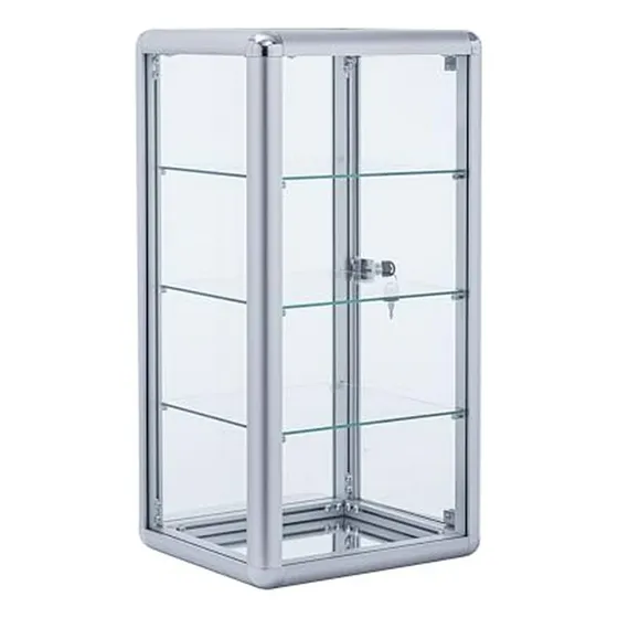 Vitrina De Mostrador De Vidrio Templado Beleda - Puerta Corr