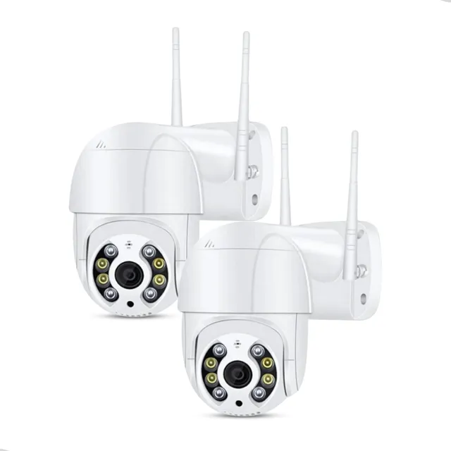 Kit 2 Câmeras De Segurança Icsee Prova Dagua Infravermelho