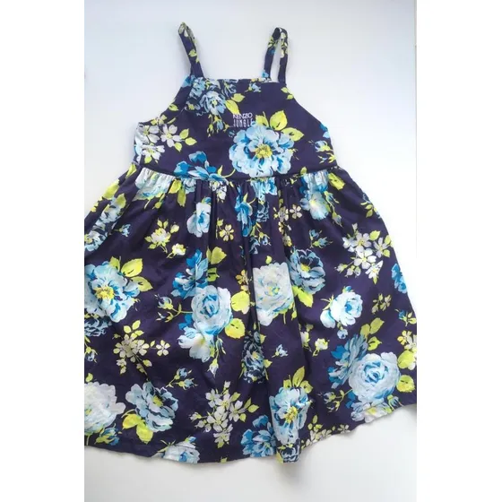 Vestido Floreado Para Niña