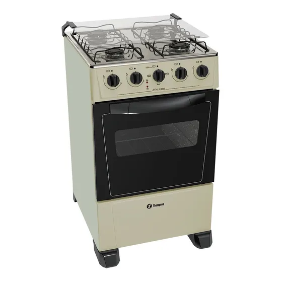Cocina Combinada Thompson Titanium Cth1500 Gtia James