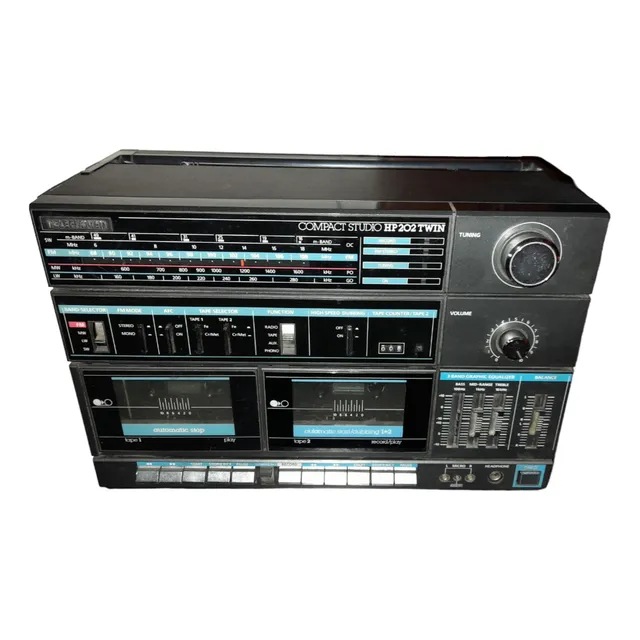 Minicomponente Telefunken Doble Casetera Y Radio S/parlantes