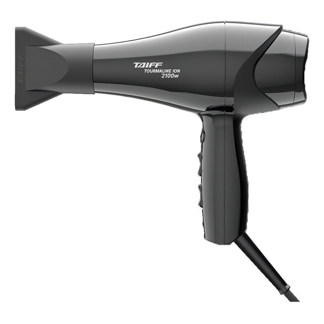 Secador De Cabelos Taiff New Tourmaline Ion 2100w Preto Pro