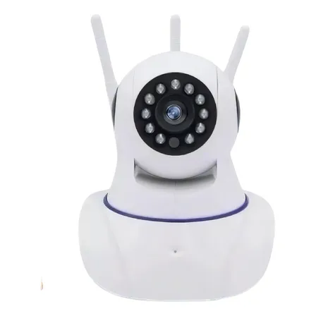 Cámara de seguridad Yoosee 360 con resolución 1MP visión nocturna incluida color blanco