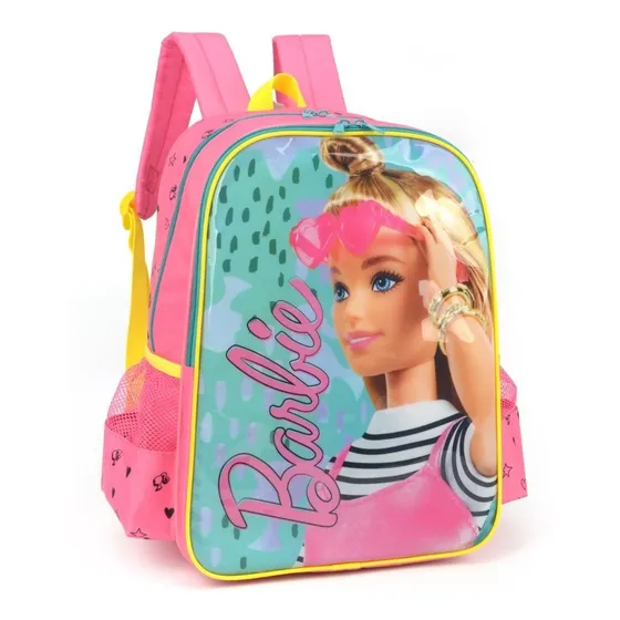 Mochila De Costas Infantil Fashion Unicórnio Original Barbie