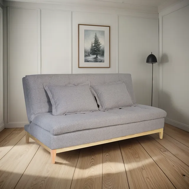 Sofa Cama Oslo - Futon Matrimonial Reclinable Dos Plazas