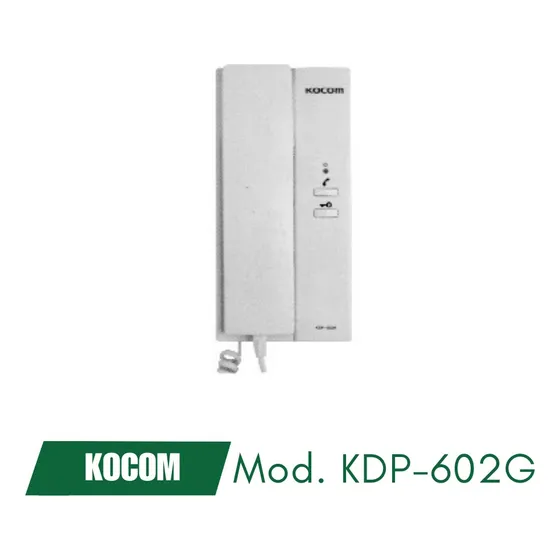 Intercomunicador, Para Ser Usado Con Video Portero: Kdp 602g