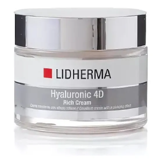 Lidherma Hyaluronic 4d Rich Cream Acido Hialuronico Arrugas Momento de aplicación Día/Noche Tipo de piel Todo tipo de piel