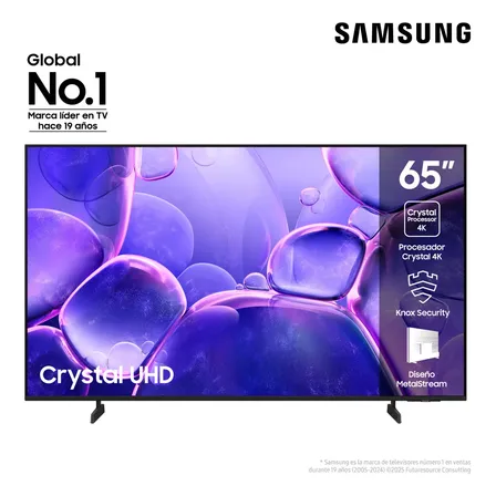 Smart Tv Samsung 65 4K UHD HDR PurColor 65u8000f