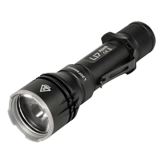 Linterna L17 Alcance Ultra Largo Led Blanco Osram 1400
