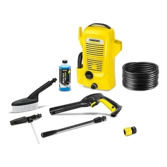 Hidrolavadora eléctrica Kärcher Home & Garden K 2 Universal Edition Car 16730040 amarillo y negra de 1.4kW con 110bar de presión máxima 220V