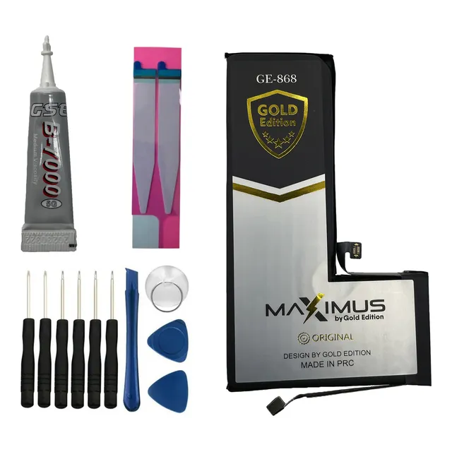 Kit Reparo + Ba-teria Gold Compativel Com iPhone 11 Pro