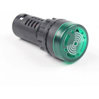 Alarme Sonoro Sonalarme Buzzer Led Audiovisual 22mm Alarme Sonoro Sonalarme Buzzer Led Audiovisual 22mm