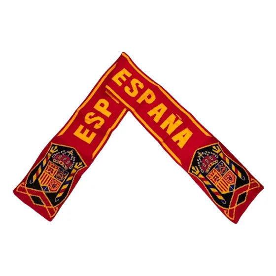Bufanda Copa Mundial Futbol Tejido Banderas España