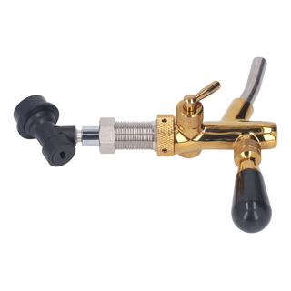 Grifo Beer Faucet G5/8, Grifo Ajustable De Latón Y Acero Ino Grifo Beer Faucet G5/8, Grifo Ajustable De Latón Y Acero Ino