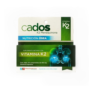 Cados Vitamina K2 Natural X 30 Comprimidos Cados Vitamina K2 Natural X 30 Comprimidos