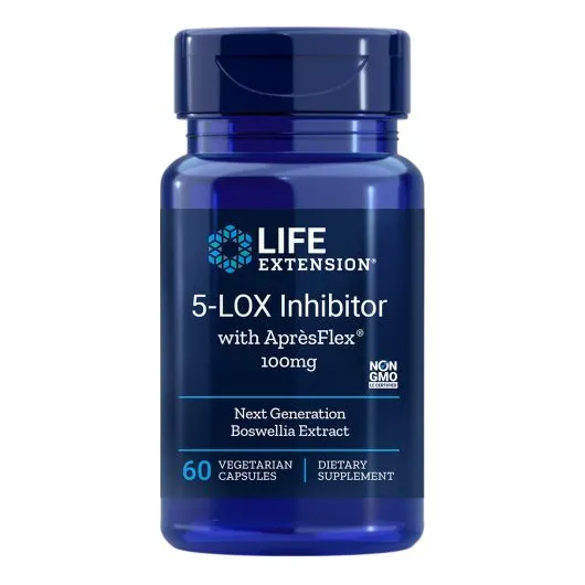 Suplemento Life Extension 5-lox Inhibidor 60 Cápsulas