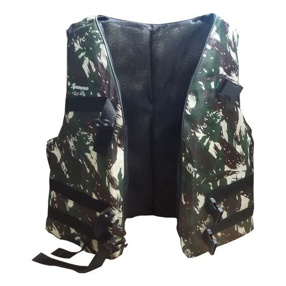Colete Salva Vidas Camuflado Ipanema 40 Kg