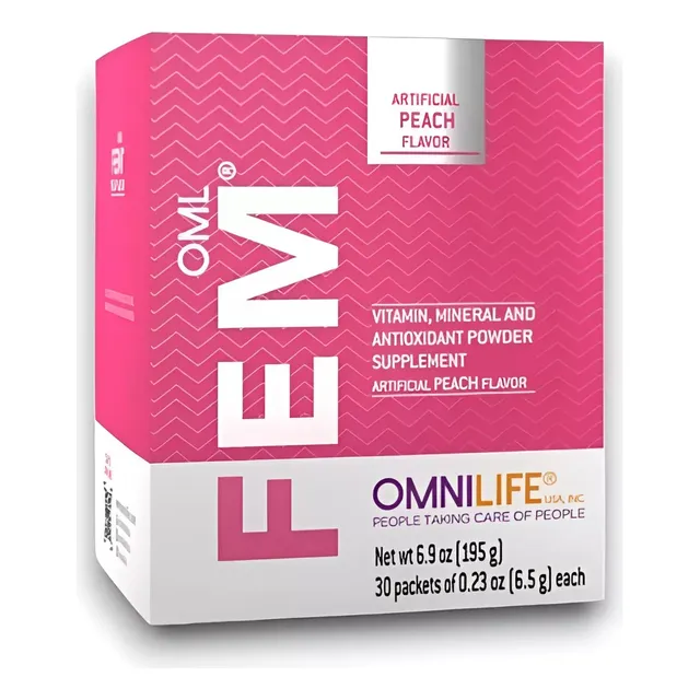 Femplus Omnilife Sabor Durazno Cont. 195 Gr