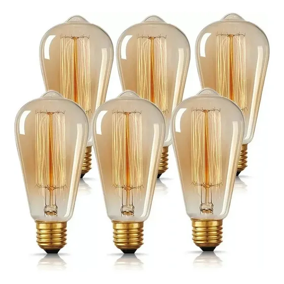 2024 6pcs Focos Vintage Bombillas Vintage Led Luz Edison