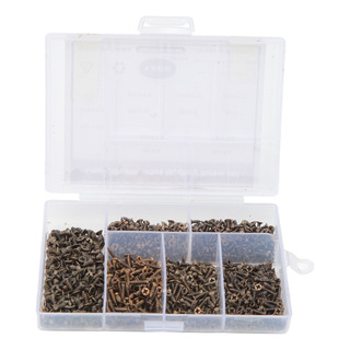Parafuso Autorroscante 1200 Unidades M2 M2.5 Kit Escareado E Parafuso Autorroscante 1200 Unidades M2 M2.5 Kit Escareado E